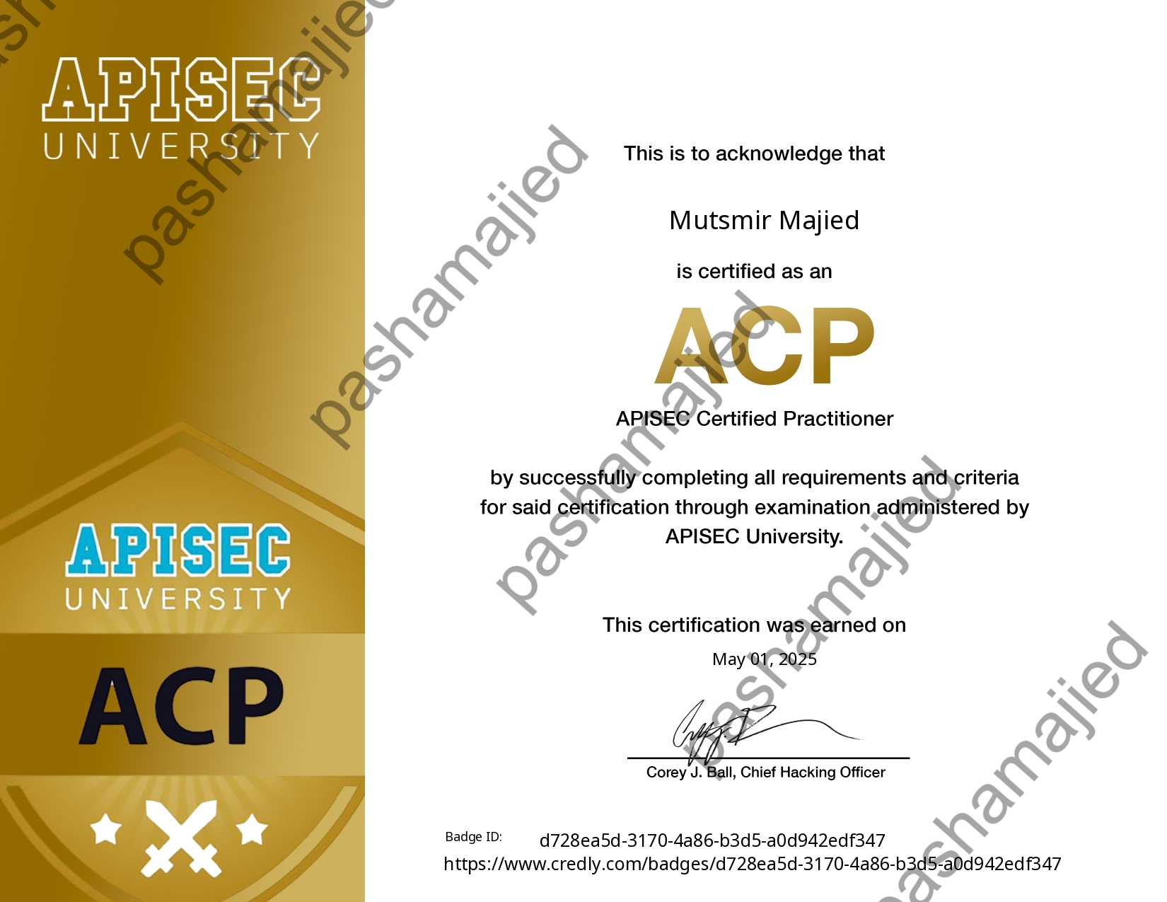 Images APIsec Certified Practitioner