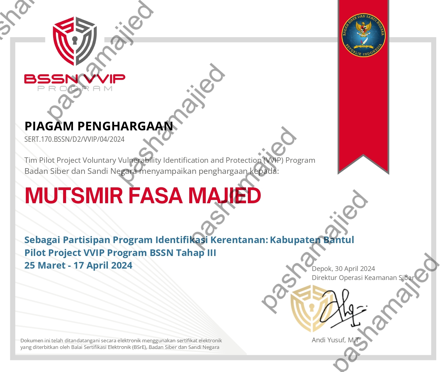 Images BSSN - Kabupaten Bantul